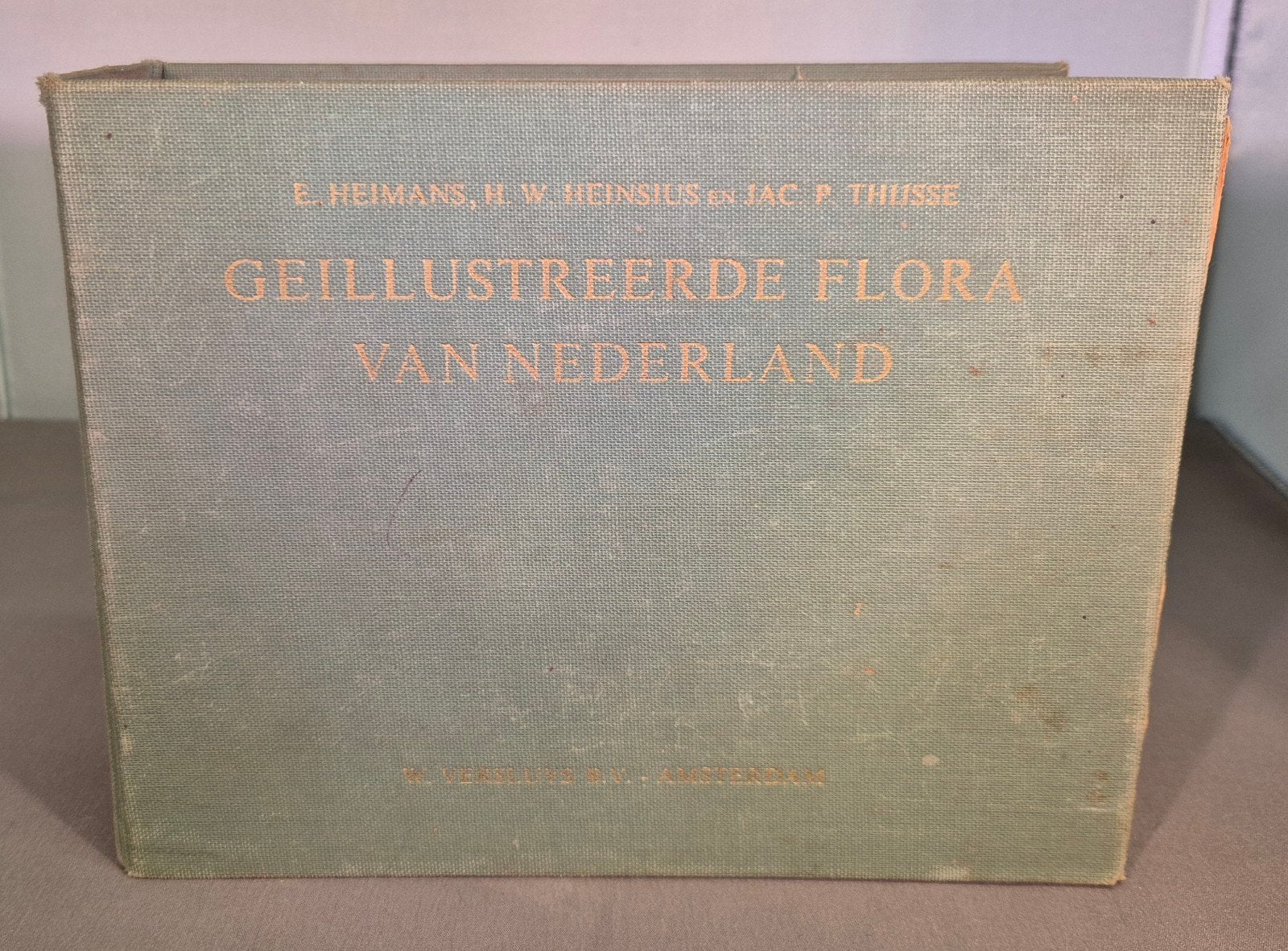 Geïllustreerde Flora van Nederland - 21e druk, Ophalen of Verzenden, Gelezen, Bloemen, Planten en Bomen, E. Heimans, H.W. Heinsius en Jac. P. Thijsse
