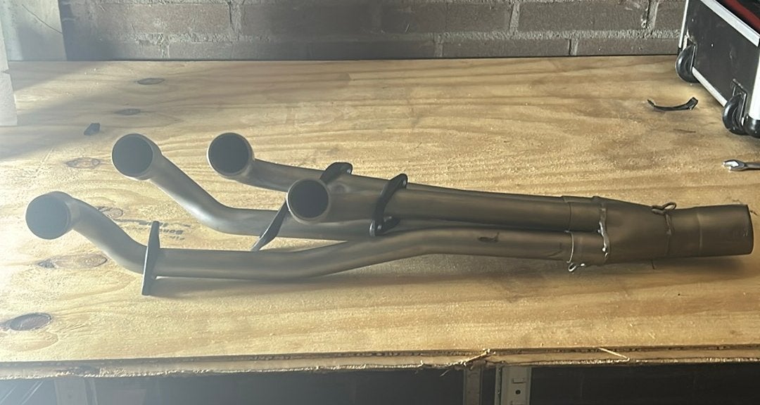 Bmw k100 uitlaat, Ophalen, Gebruikt
