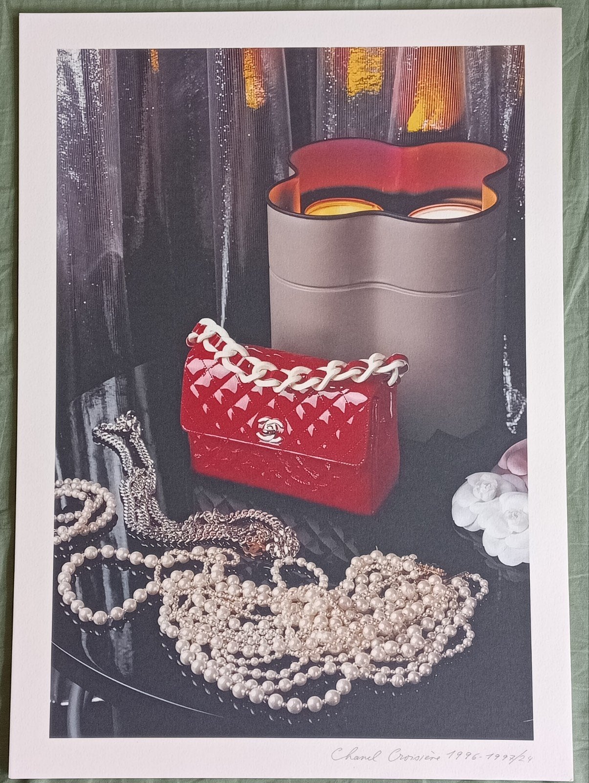 Karl Lagerfeld - Fotolitho Chanel 1996., Ophalen of Verzenden, 1980 tot heden, Overige onderwerpen