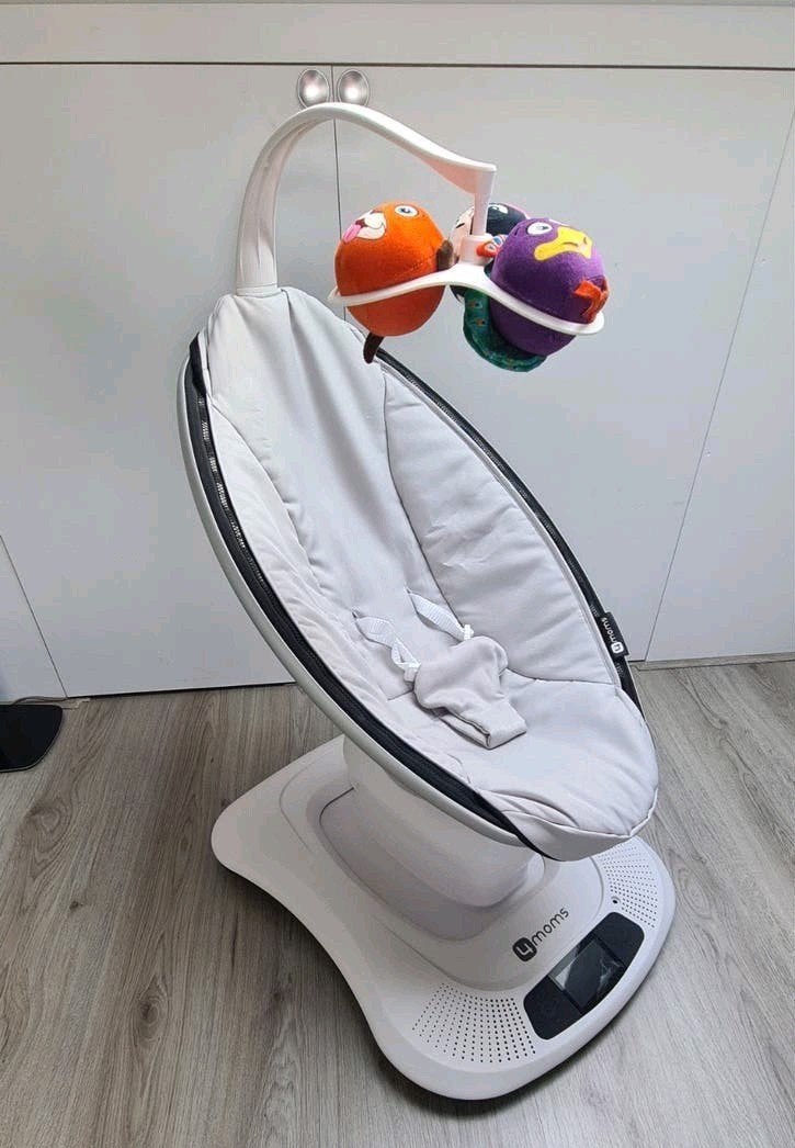 4moms mamaRoo 4.0 Wipstoel, Kinderen en Baby's, Wipstoeltjes, Ophalen, Zo goed als nieuw, Verstelbaar