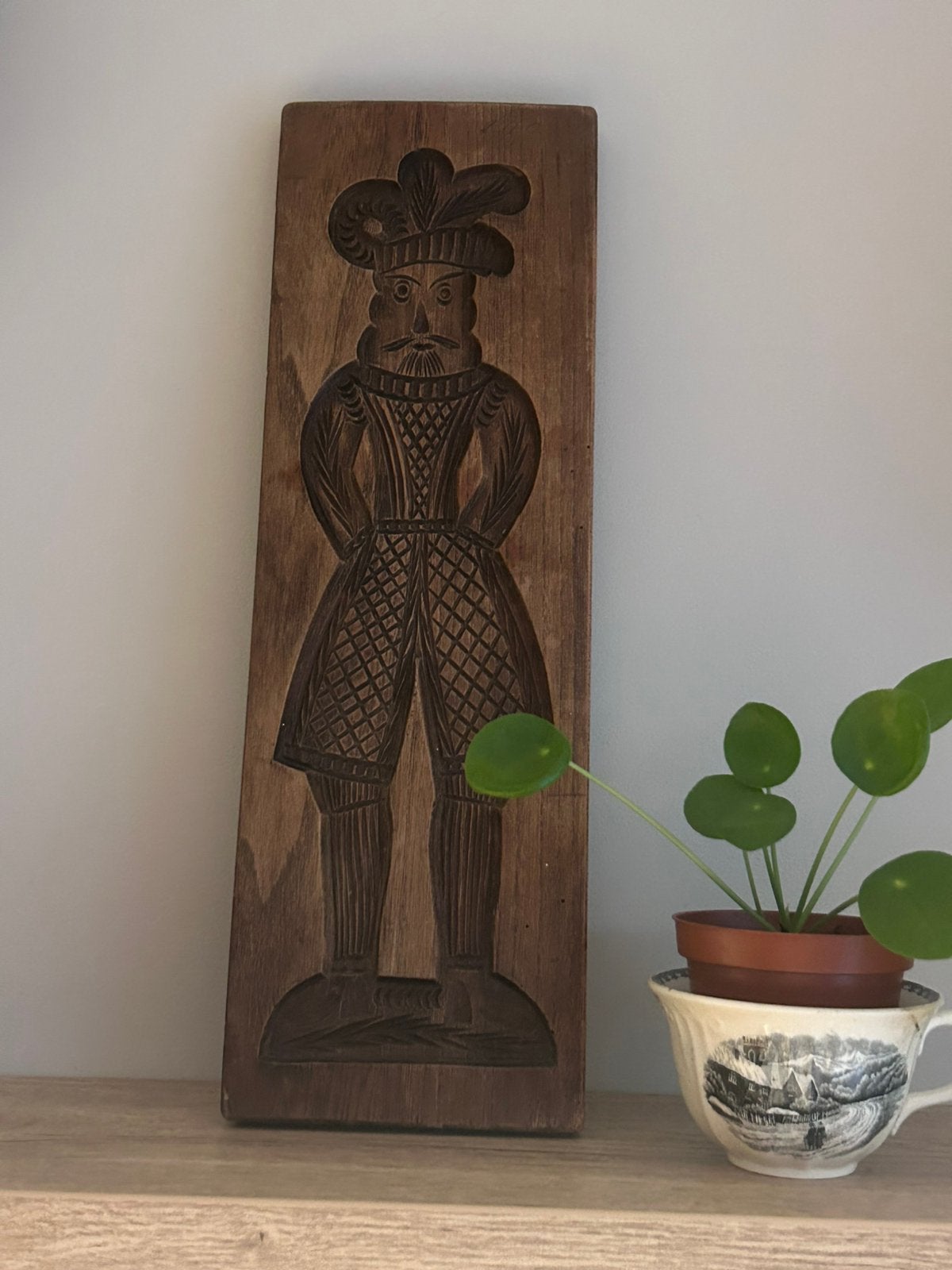 Oude houten speculaasplank, Ophalen of Verzenden