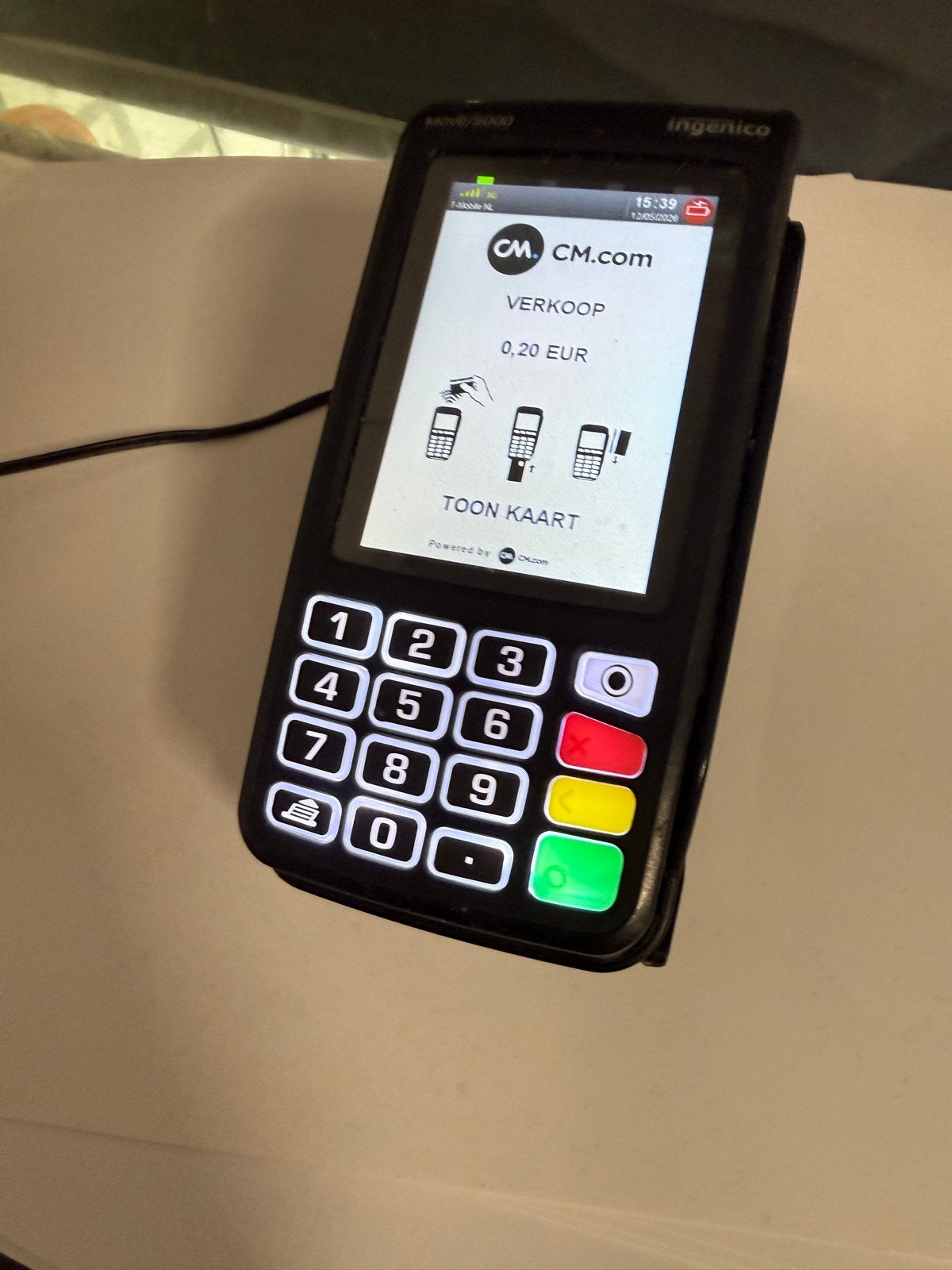 Ingenico Move/5000 en Verifone P400 pinautomaat, Ophalen of Verzenden
