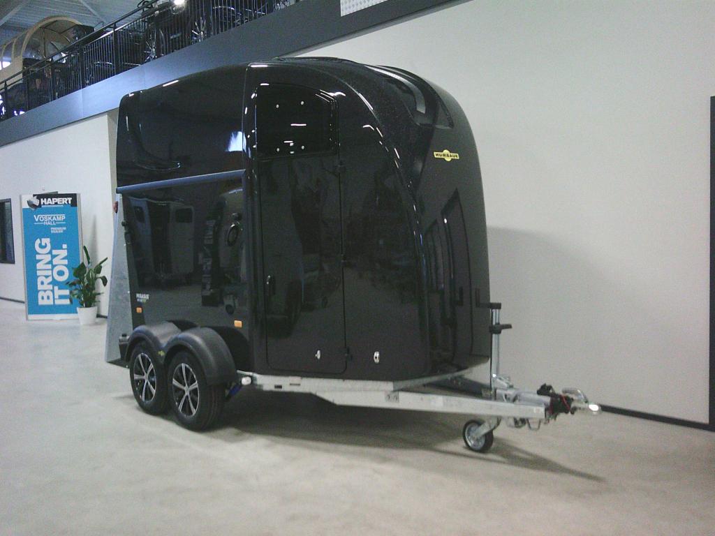 Nieuwe Humbaur Pegasus Style poly. AANBIEDING, Niet ingevuld, 2-paards trailer, Polyester, Ophalen
