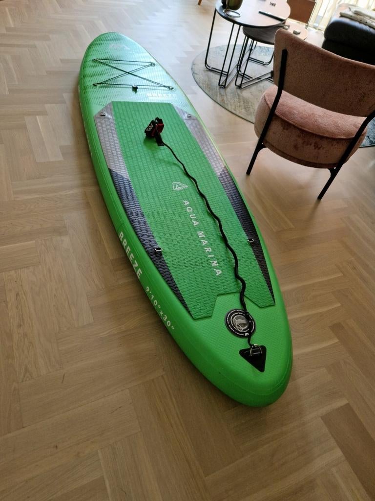 Aqua Marina Breeze SUP Board 9'10" - Zo goed als nieuw, Watersport en Boten, Suppen, Ophalen of Verzenden