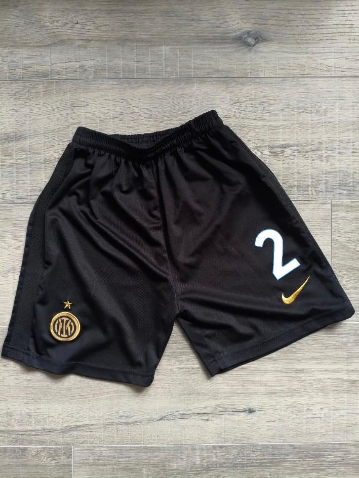 Inter Milan voetbal short  ( Denzel Dumfries #2 ), Gebruikt, Sport- of Zwemkleding, Ophalen of Verzenden, Nike