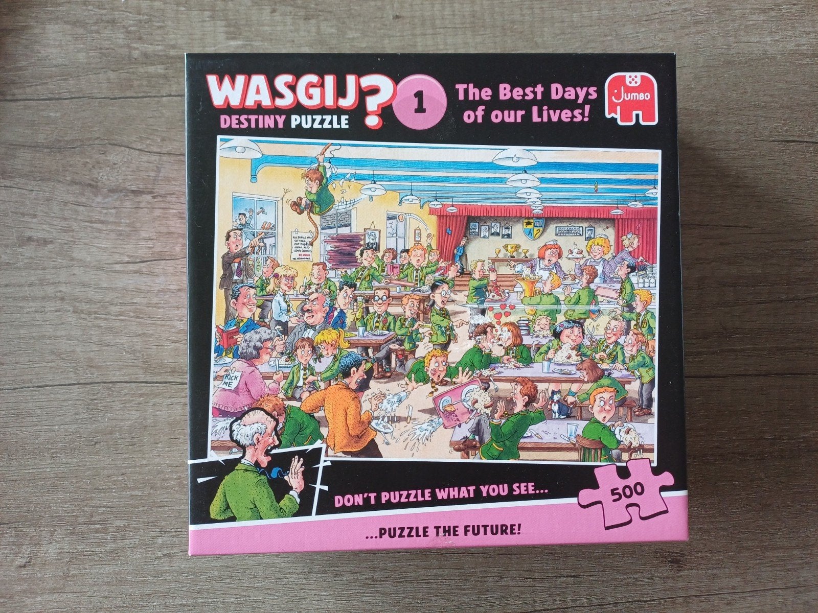 Wasgij Destiny 1: The Best Days of Our Lives (500 stukjes), Ophalen of Verzenden, 500 t/m 1500 stukjes, Zo goed als nieuw, Legpuzzel