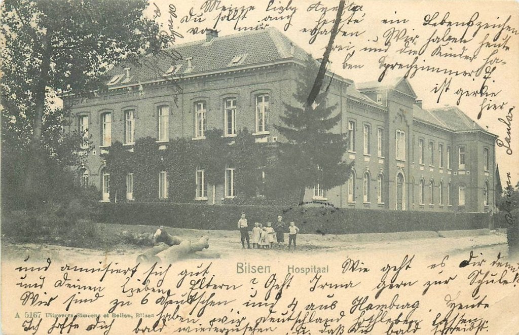 379-113-017 Bilsen Hospitaal, Verzenden, Voor 1920, Overig Europa