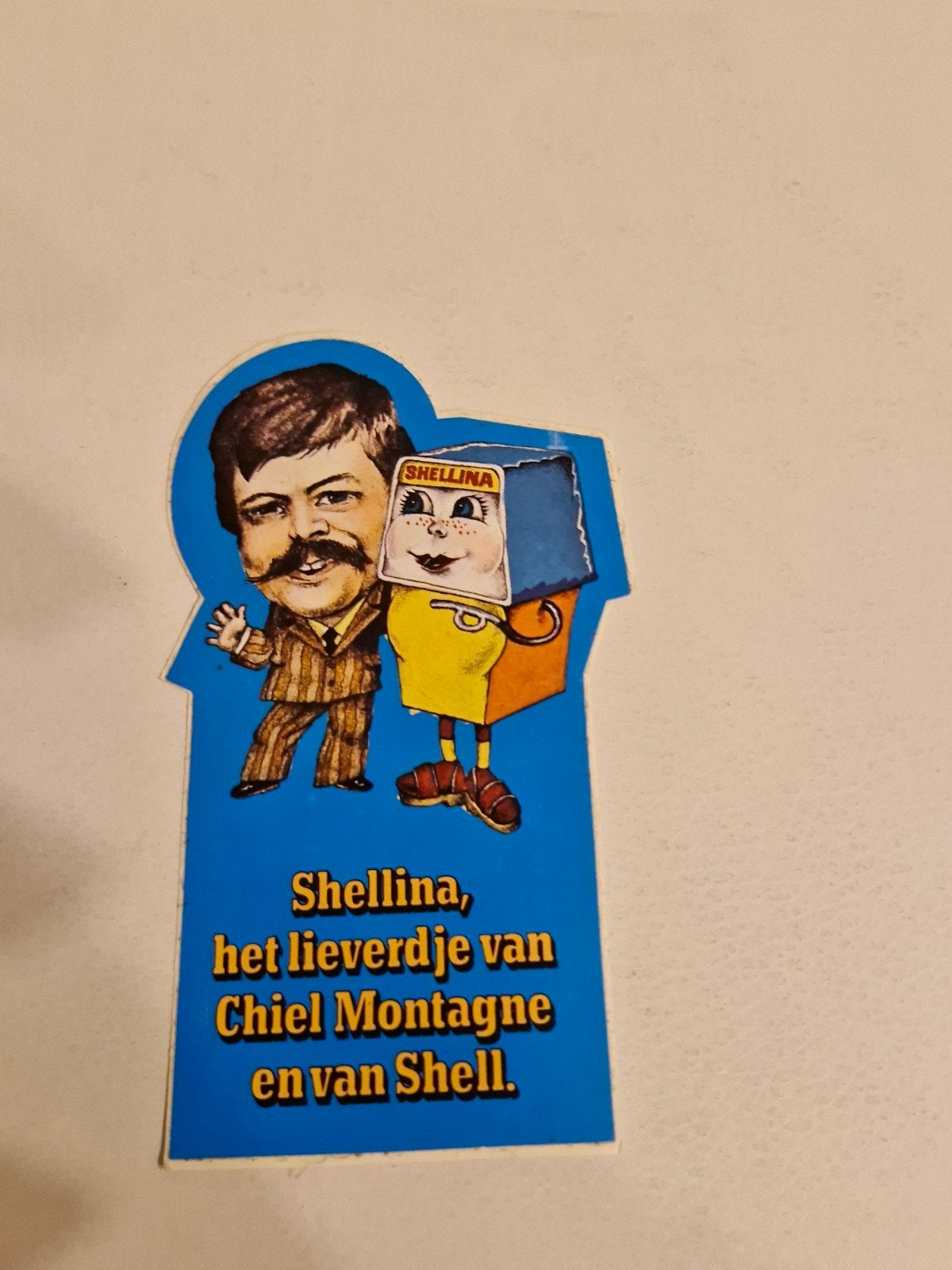 295 Vintage Shellina Stickers - Eddy Becker, Chiel Montagne,, Ophalen of Verzenden