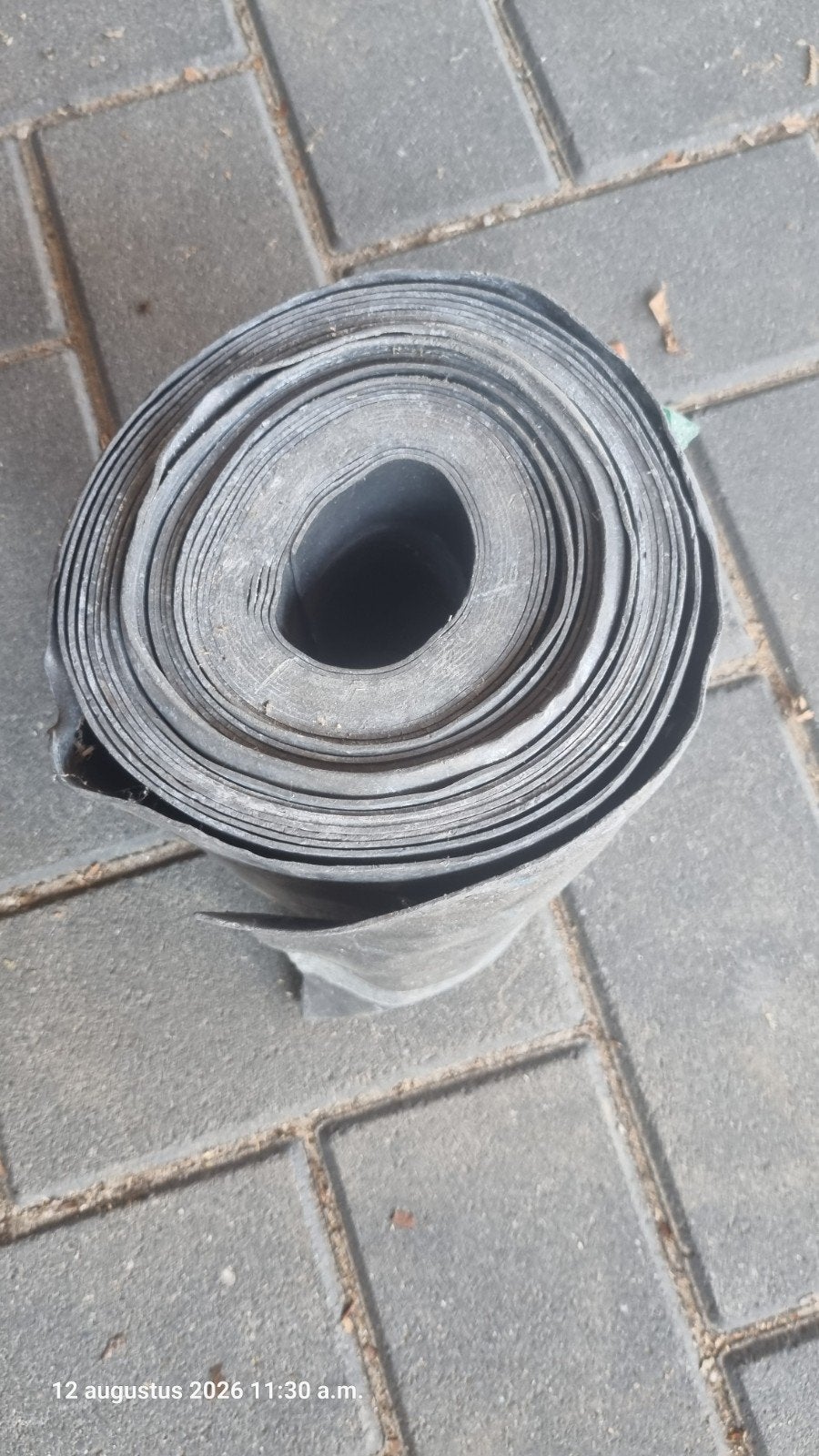 lood op rol 15 cm hoog. lengte onbekend, Doe-het-zelf en Verbouw, Overige materialen, Zwart, Nieuw, Ophalen of Verzenden