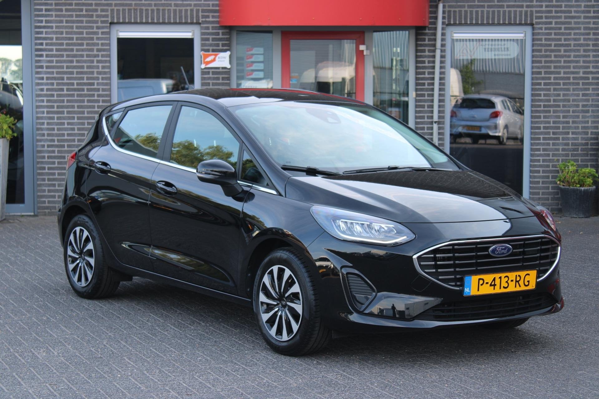 Ford Fiesta 1.0 EcoBoost Titanium Led/Navigatie/Clima Incl G, Voorwielaandrijving, Gebruikt, Euro 6, Origineel Nederlands