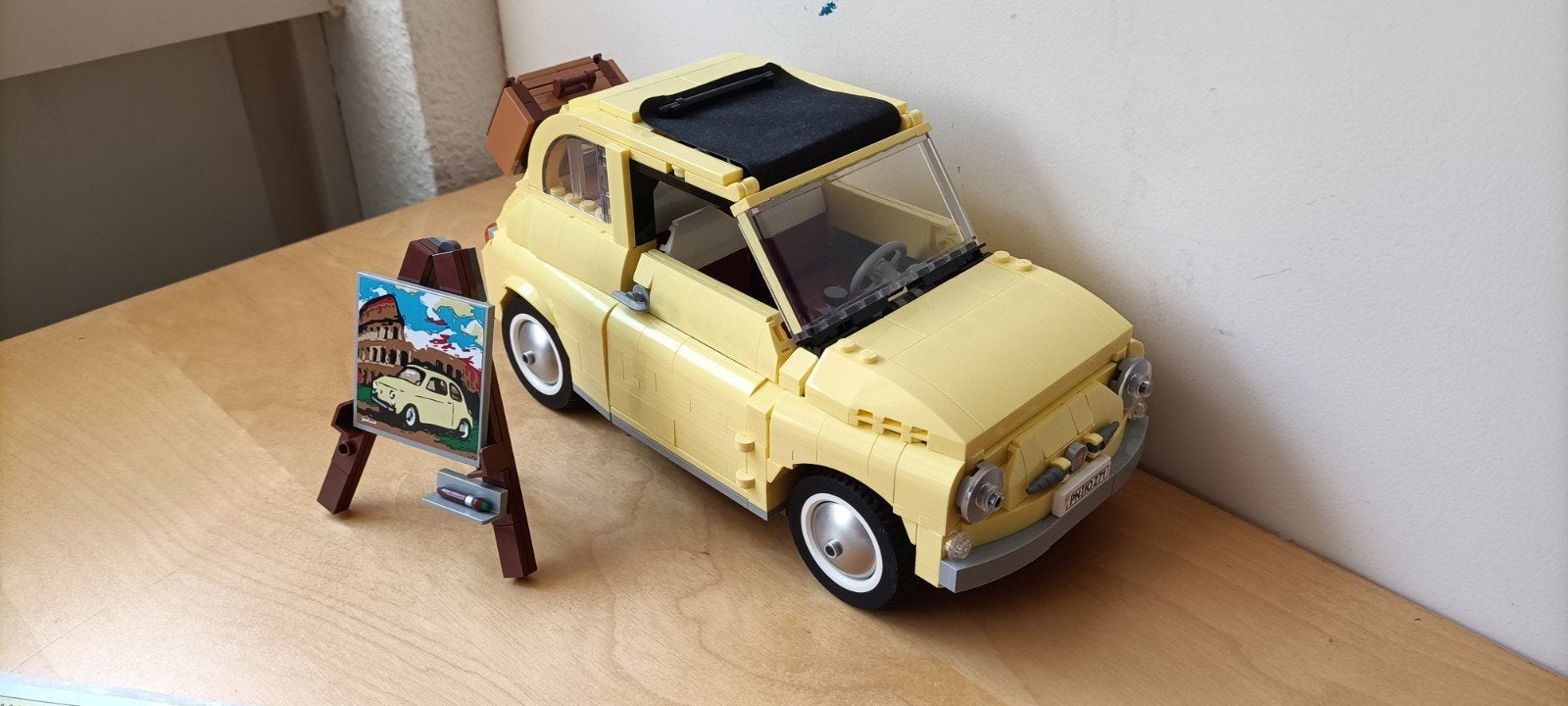 Lego creator Fiat 500, Lego, Ophalen of Verzenden, Zo goed als nieuw, Compleet