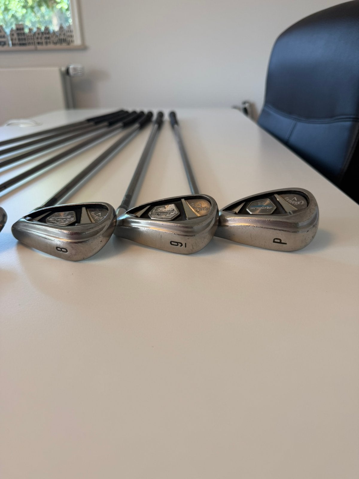 Callaway rogue beginnerset - A flex - Testen ok! 6S1577, Sport en Fitness, Golf, Gebruikt, -, Ophalen of Verzenden, Club