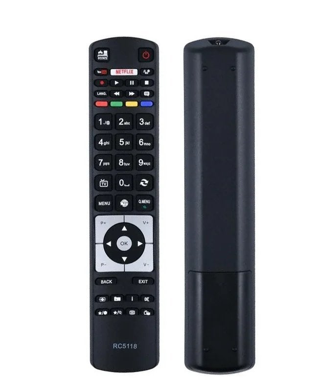 RC5118 TV-afstandsbediening universeel met Netflix, Ophalen of Verzenden, Nieuw, Universeel, Tv