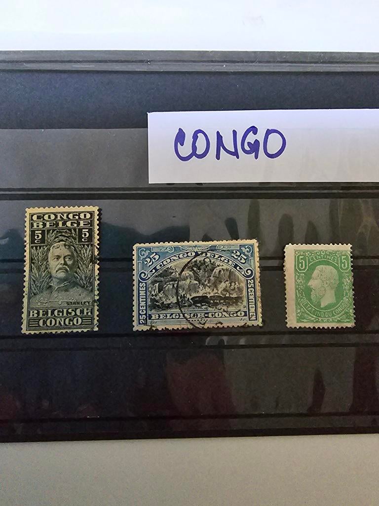 Congo Belgisch Postzegels, Ophalen of Verzenden, Overige landen