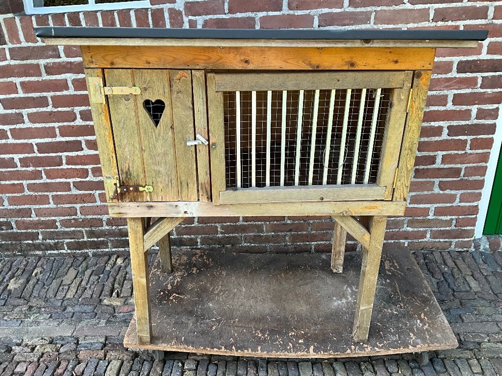 Konijnenhok, Ophalen, Gebruikt, 90 cm of meer, Konijn