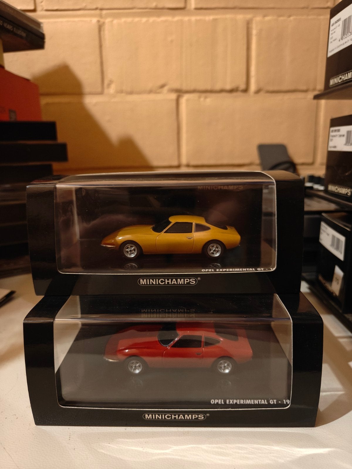 Minichamps Opel GT Experimental 1965 1/43, Hobby en Vrije tijd, Modelauto's | 1:43, Ophalen of Verzenden, Nieuw, Auto, MiniChamps