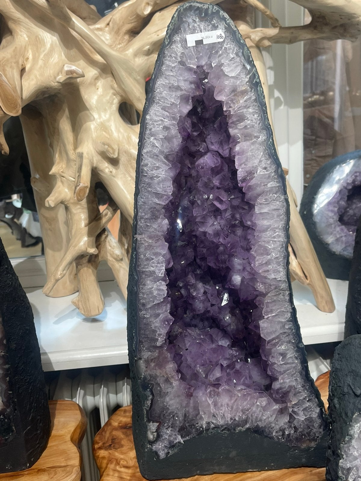 Amethist geode 36kg, Ophalen of Verzenden