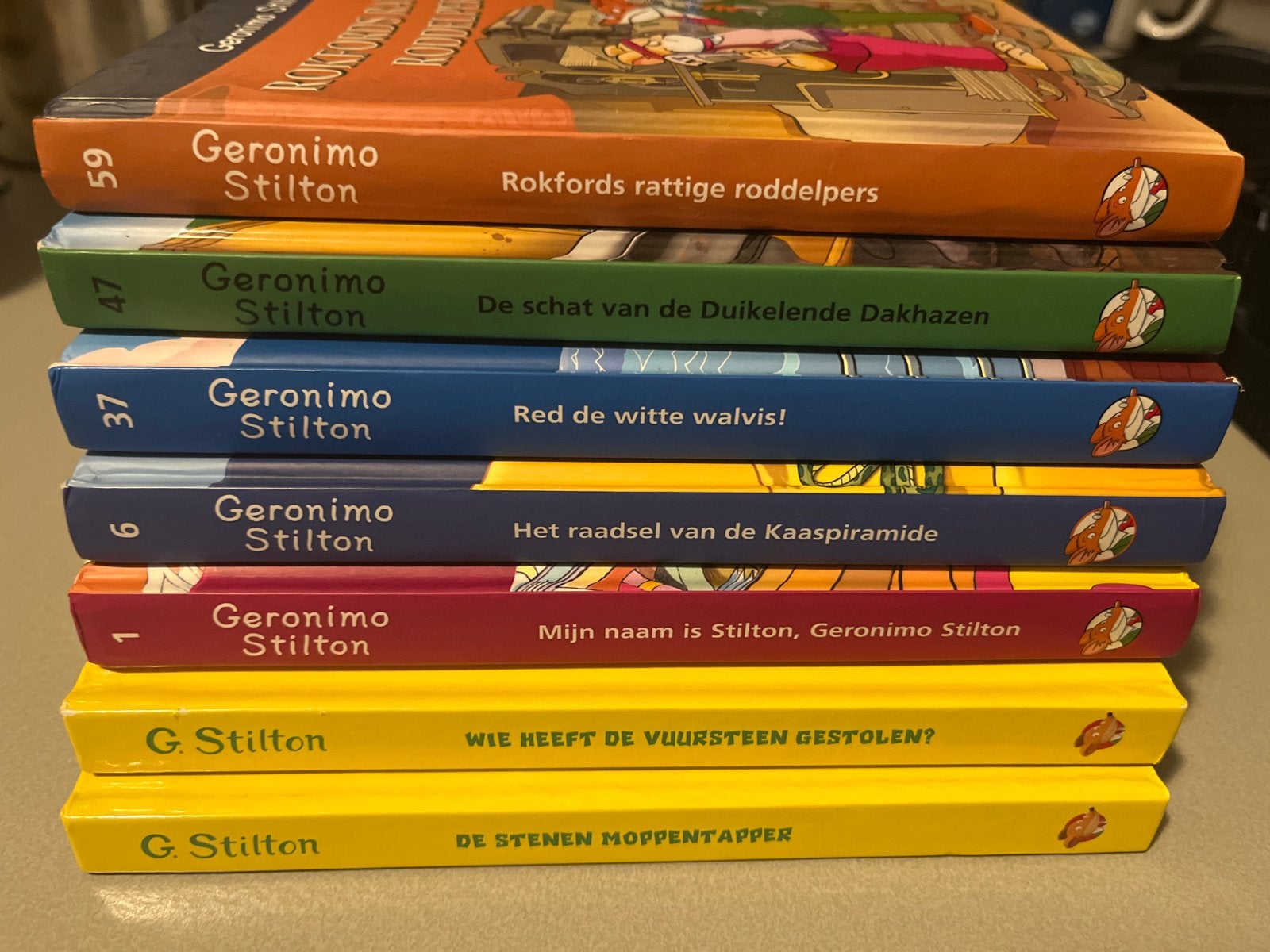 Geronimo Stilton Boeken Collectie - Diverse Titels, Ophalen of Verzenden, Zo goed als nieuw, Fictie algemeen