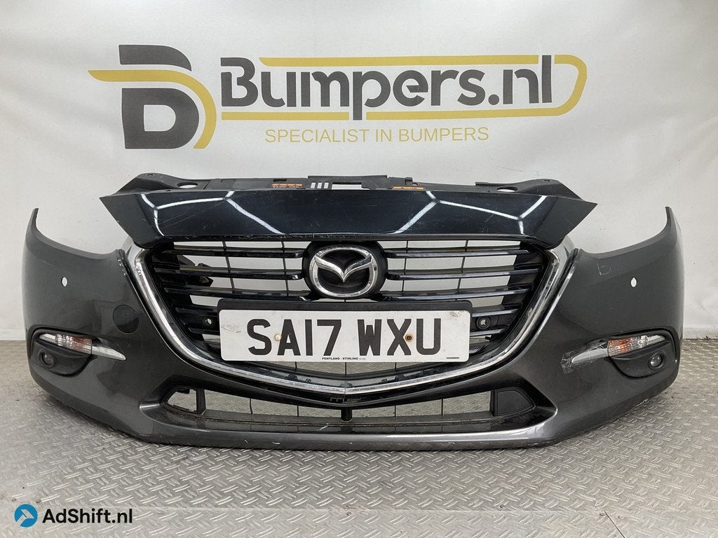 Bumper Mazda 3 2016-2019 B63C-50712 Voorbumper B8-20751, Bumper