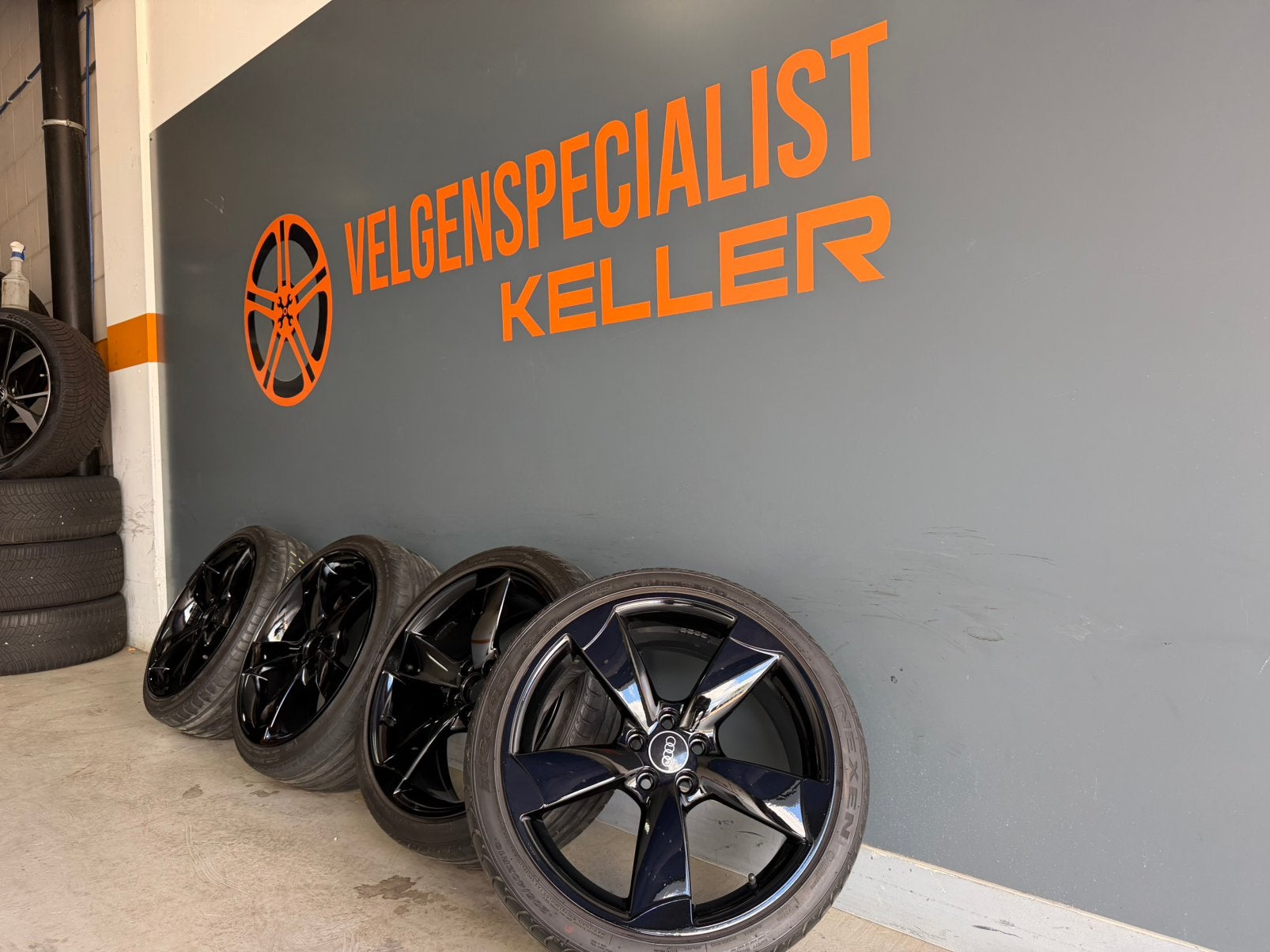 Audi Rotor 18 inch velgen 5x100 zomerset Origineel, Ophalen of Verzenden, 18 inch, Zomerbanden, Banden en Velgen