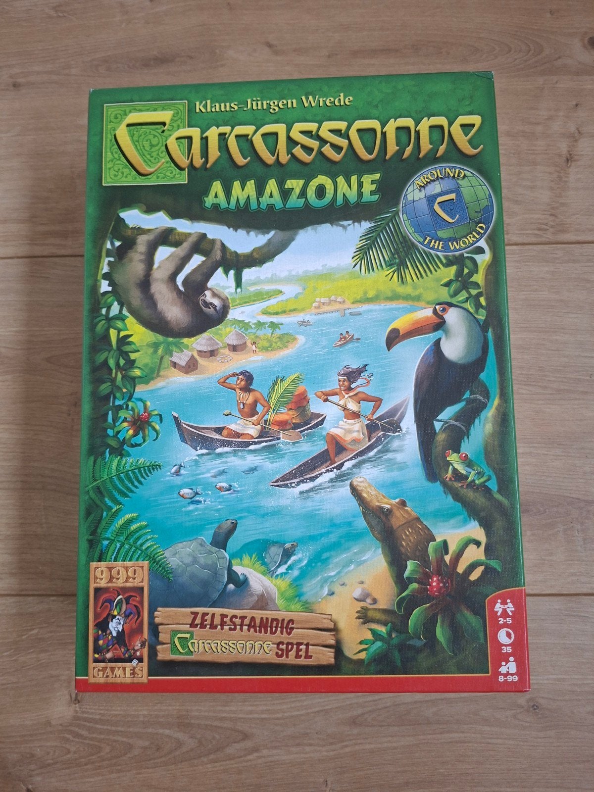Carcassonne Amazone Bordspel - Zo goed als nieuw, Hobby en Vrije tijd, Gezelschapsspellen | Bordspellen, Vijf spelers of meer