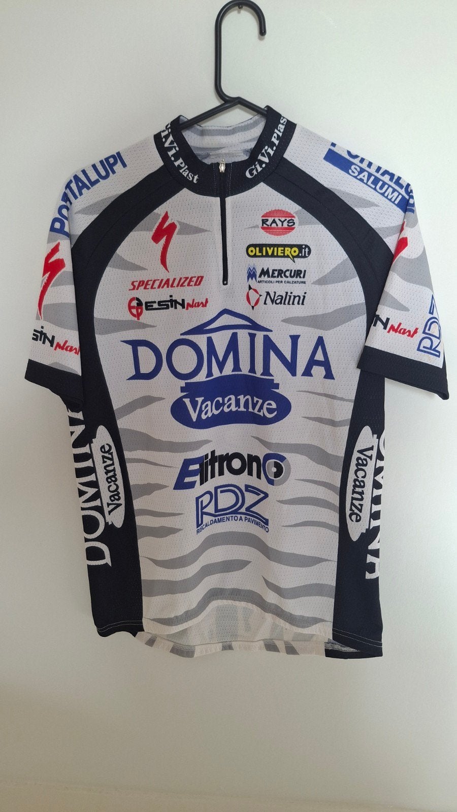 Gedragen Koerstrui wielertrui Michele Scarponi 2003, Ophalen of Verzenden, Zo goed als nieuw, Bovenkleding