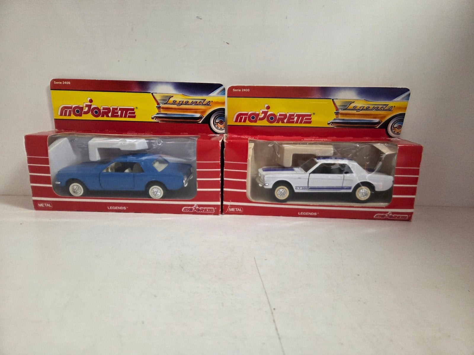 Majorette Mustang modellen 1:32, Overige merken, Auto, ., Ophalen of Verzenden