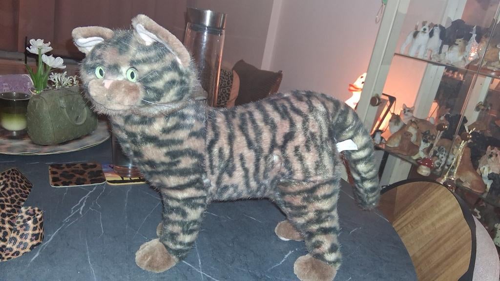 Katten knuffel, Kinderen en Baby's, Speelgoed | Knuffels en Pluche, Ophalen of Verzenden, Gebruikt