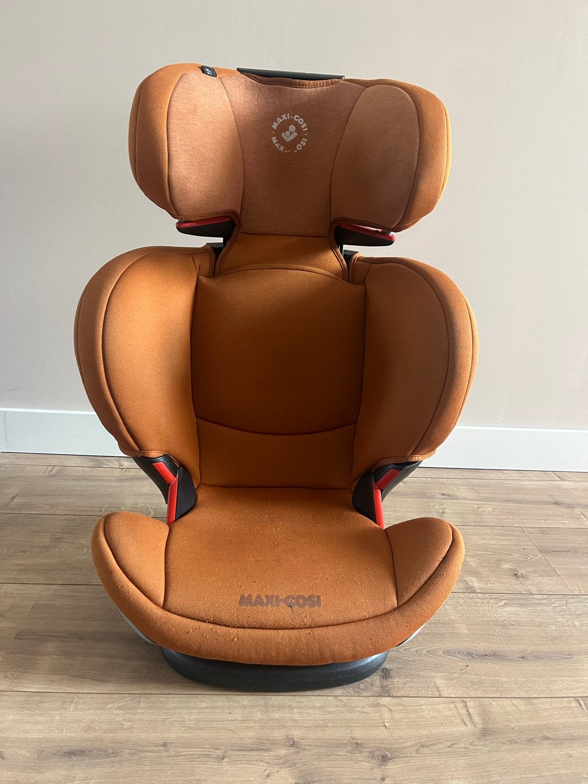 Maxi Cosi Rodifix autostoel met Isofix bruin, Ophalen, Gebruikt, 15 t/m 36 kg, Zijbescherming