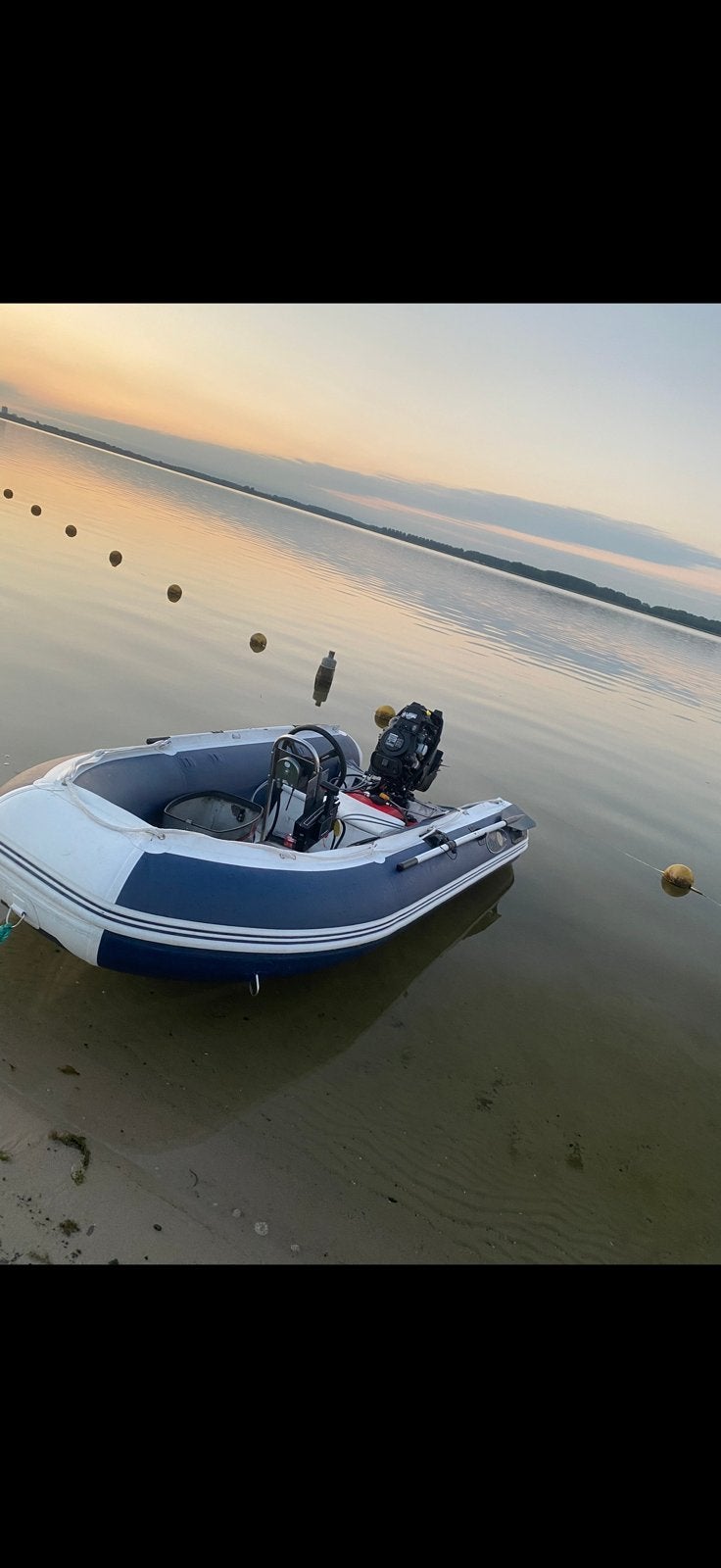 rubberboot met stuur 15pk mariner, Ophalen of Verzenden, Zo goed als nieuw, Overige typen, Motorboot