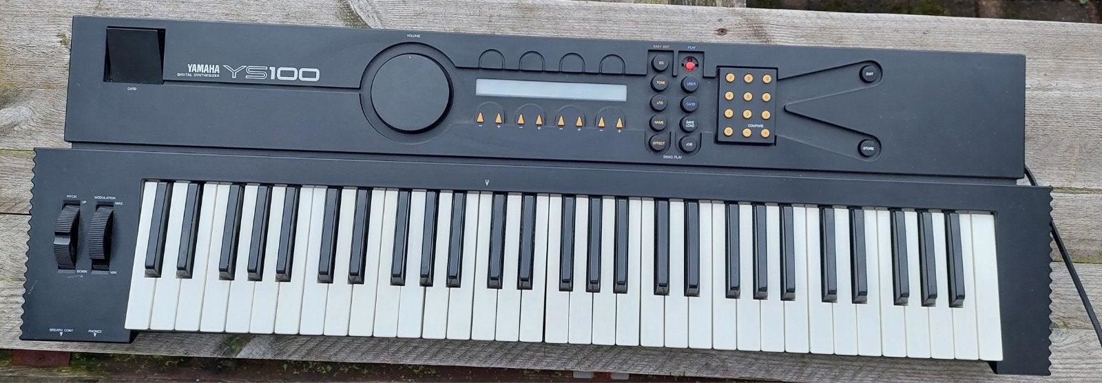 Yamaha YS100 FM Synthesizer / TX81Z DX100 DX11 DX27 DX21, Ophalen of Verzenden, Gebruikt, Yamaha, Aanslaggevoelig
