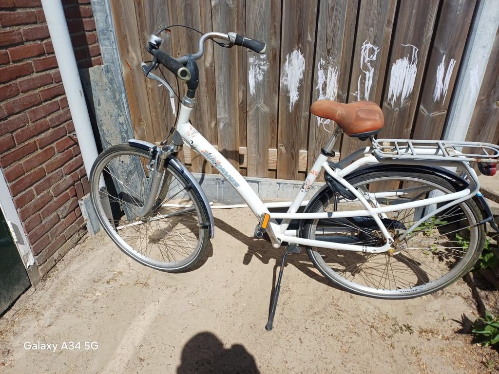 Meisjesfiets 26inch Batavus opknapper, Ophalen, Gebruikt, 20 inch of meer, Batavus