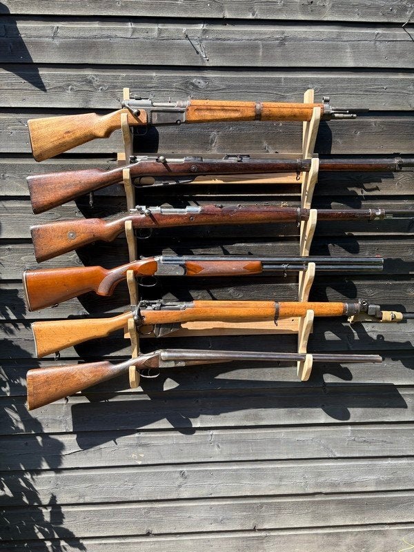 Wand rek T.B.V Geweer, Zwartkruit, Airsoft, Jacht, hengel, Ophalen of Verzenden, Overige soorten, Nederland, Kunstobject