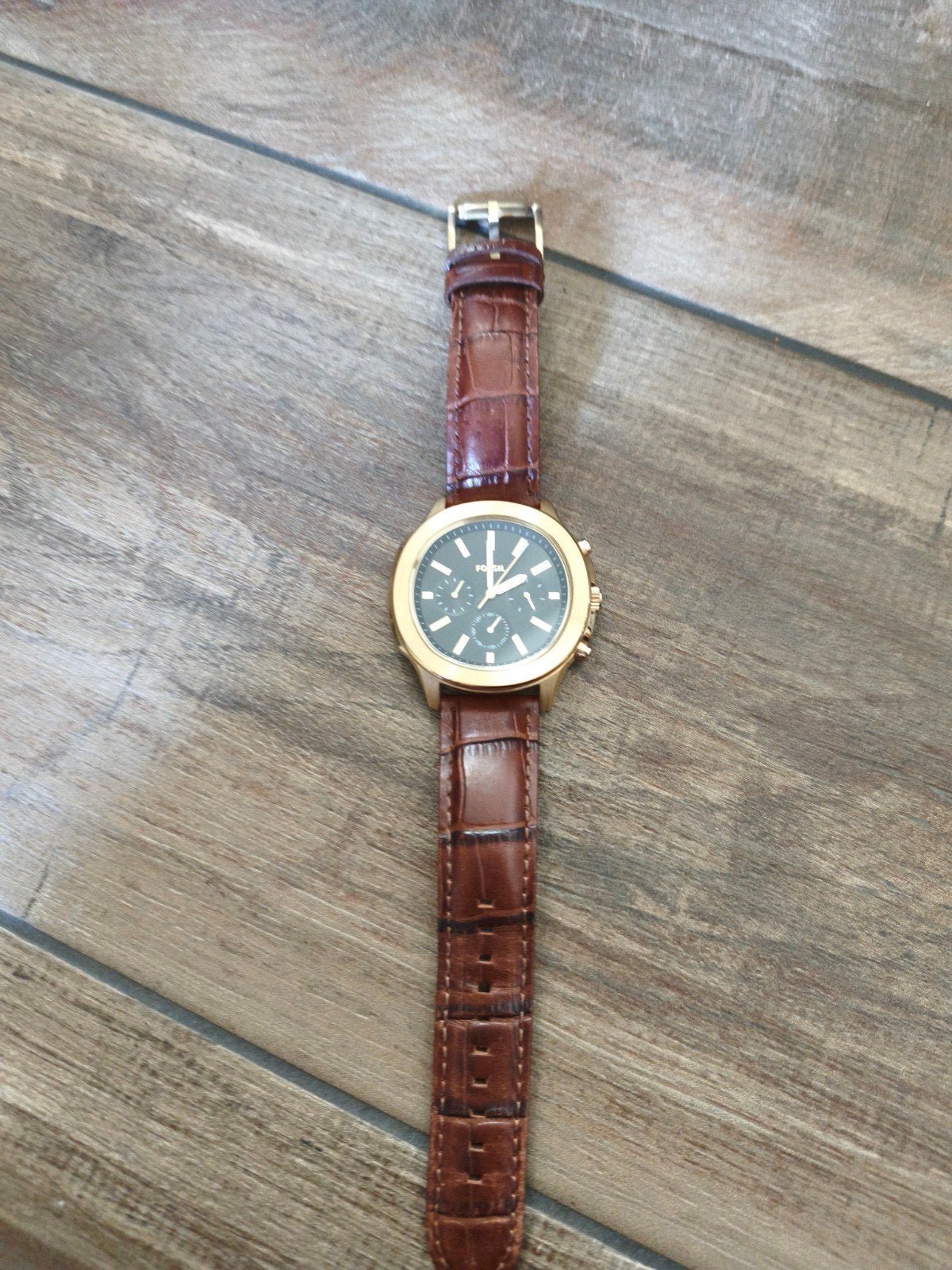 Fossil Windfiel horloge BQ2593 42mm, Ophalen of Verzenden