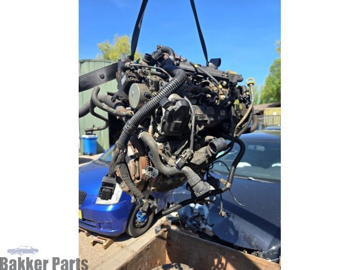 Motor van een Opel Corsa, Gebruikt, -, -, Opel