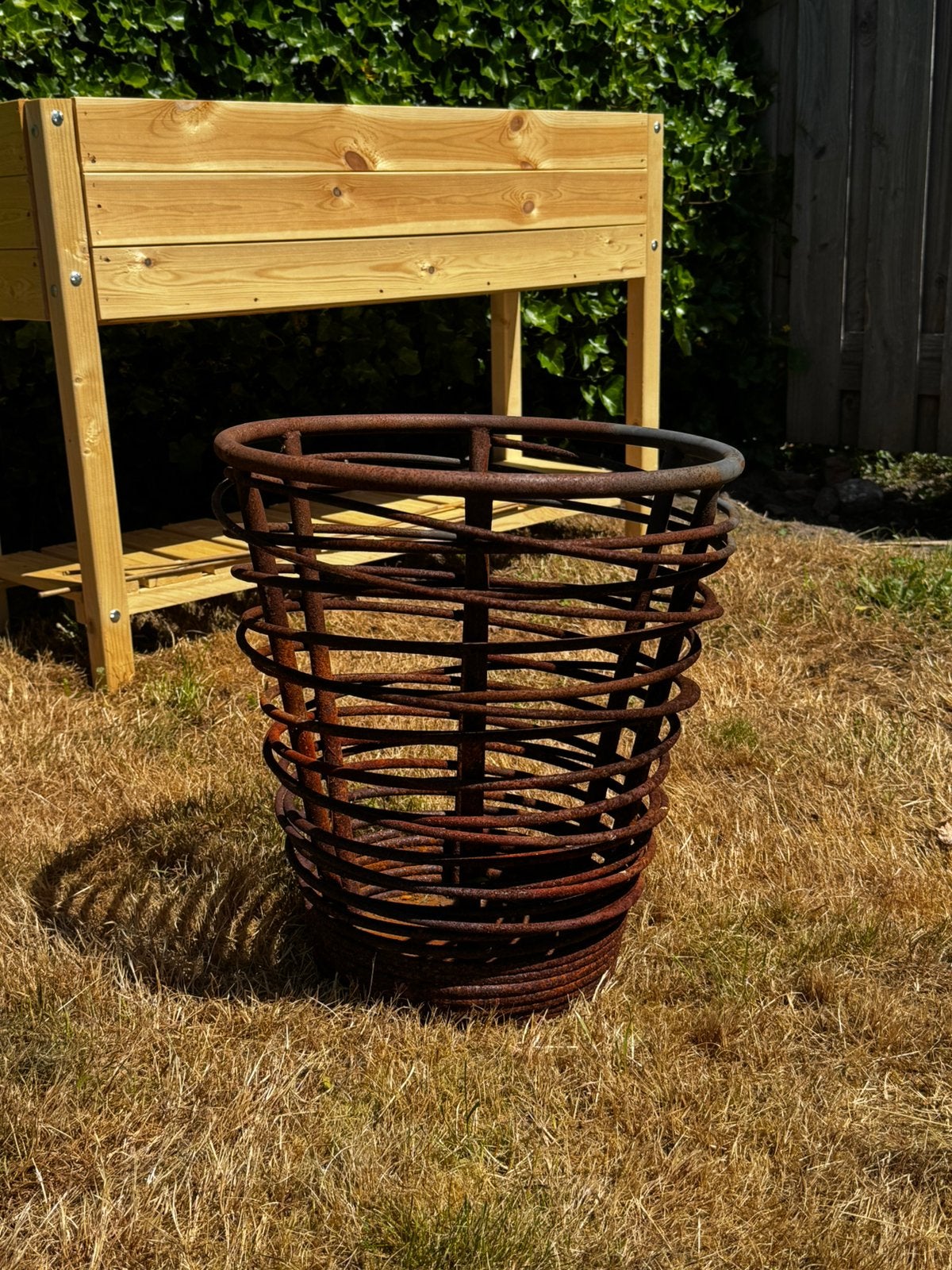 Prachtig grote vuurkorf, Tuin en Terras, Ophalen, Gebruikt