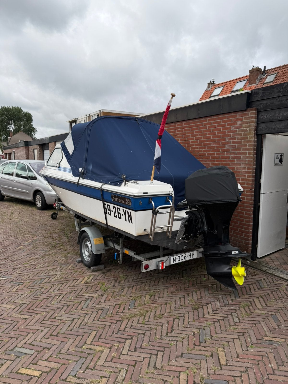 Kajuitboot Beekman 520 Alfa, Ophalen, Gebruikt, Viertaktmotor, 5 m
