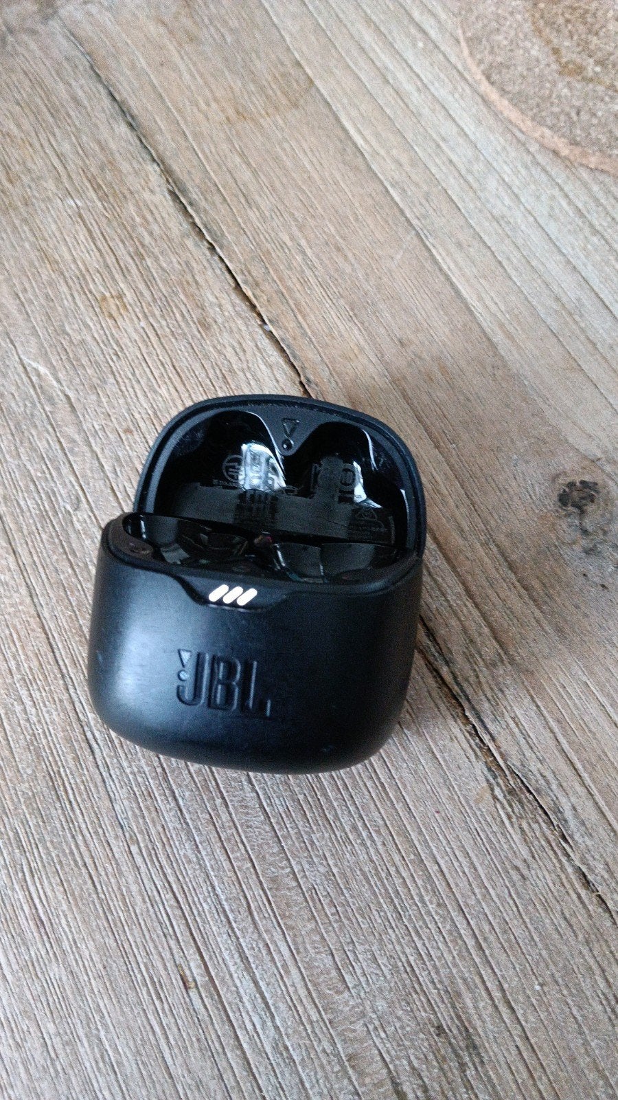 JBL Tune flex oplaadcase (zonder oortjes), Ophalen of Verzenden, Gebruikt, Overige merken, Draadloos