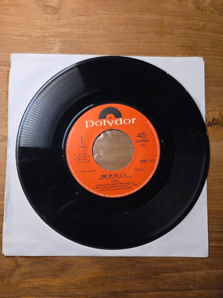 Abba - One of us, Gebruikt, 7 inch, Single, Ophalen of Verzenden