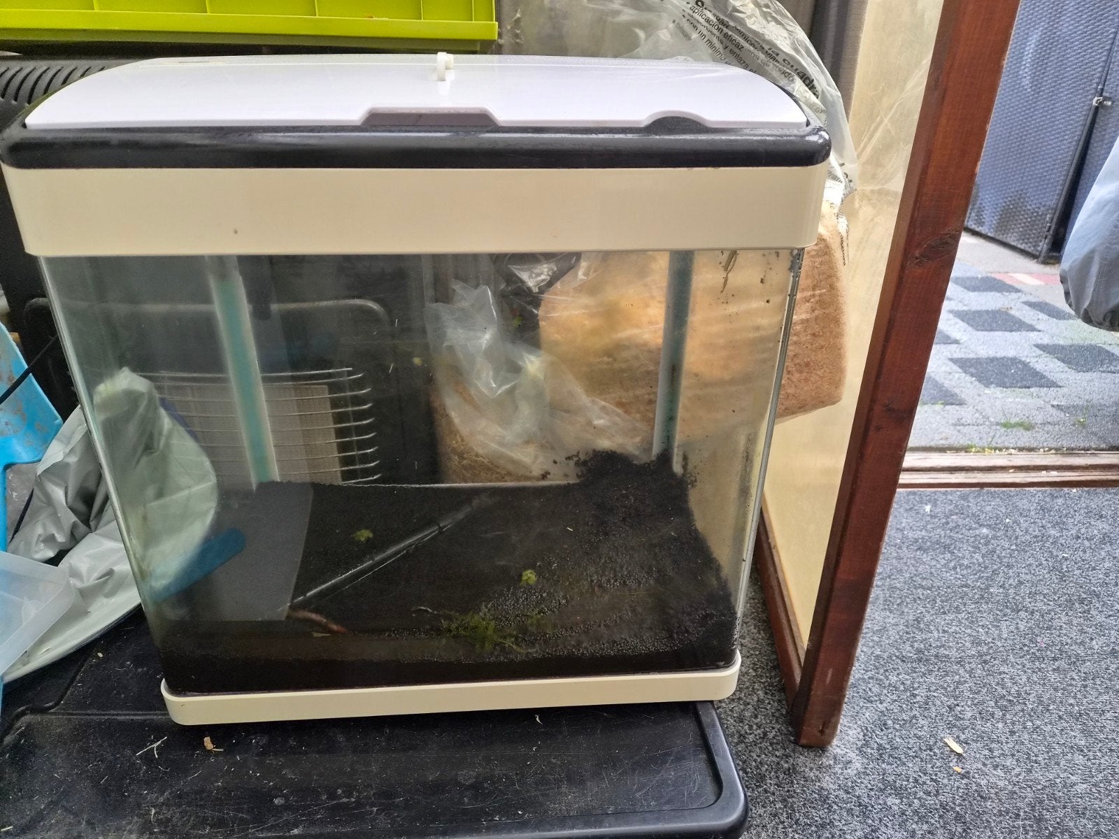 gratis, Dieren en Toebehoren, Ophalen, Gebruikt, Leeg aquarium