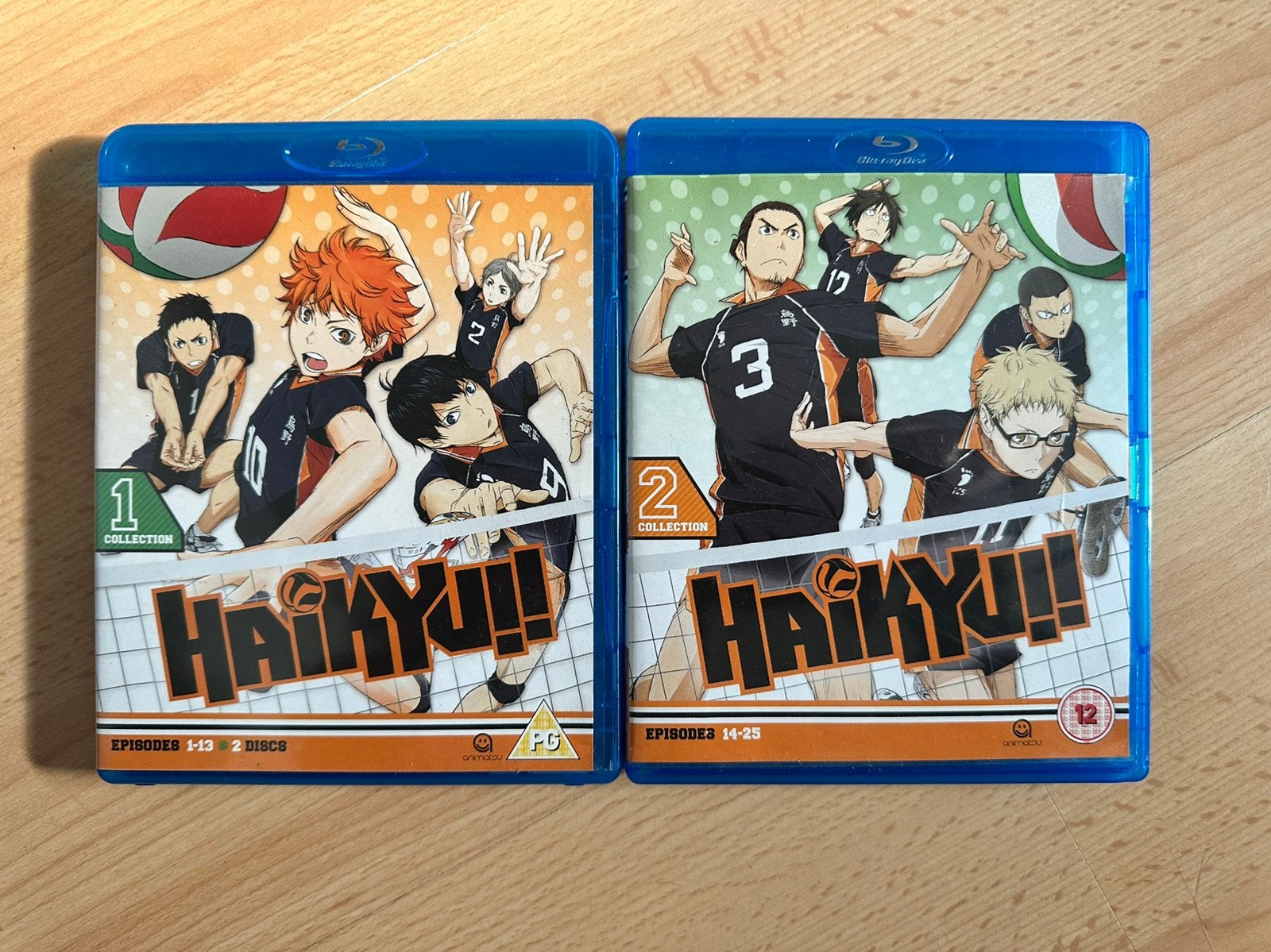 Haikyu!! Anime Bluray Season 1 compleet!, Ophalen of Verzenden, Zo goed als nieuw, Tv en Series
