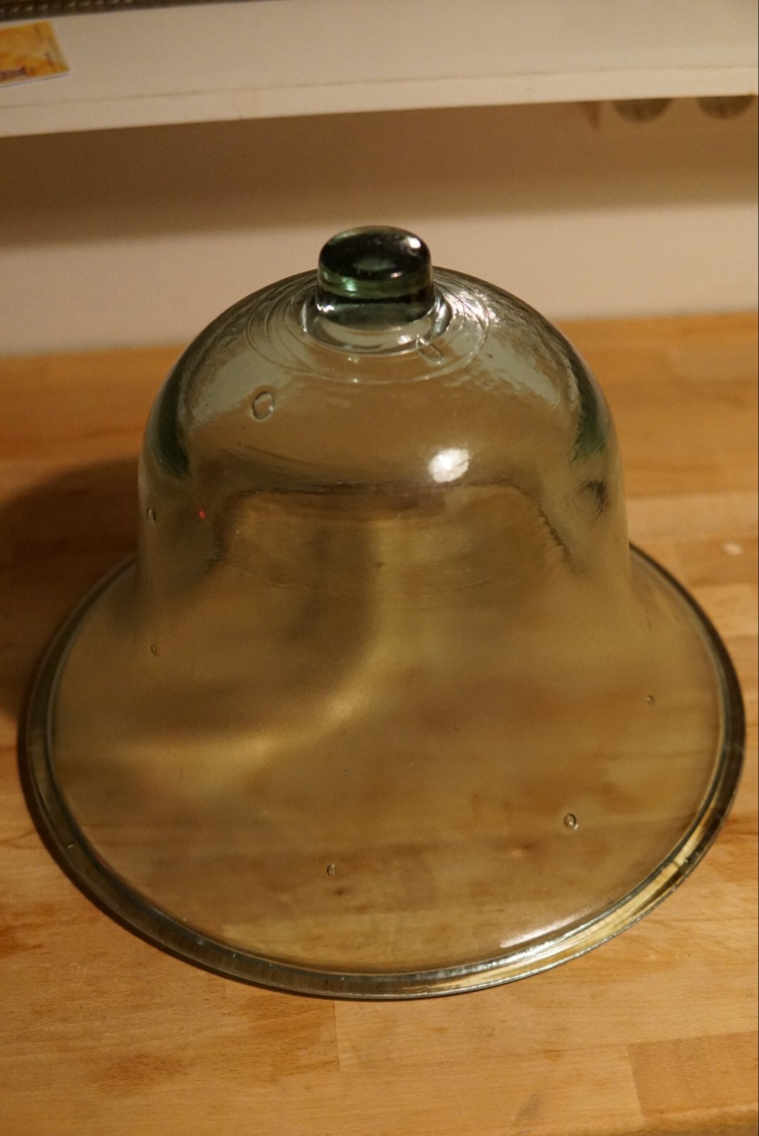 Originele Franse handgeblazen tuinklok (cloche de melon), Ophalen