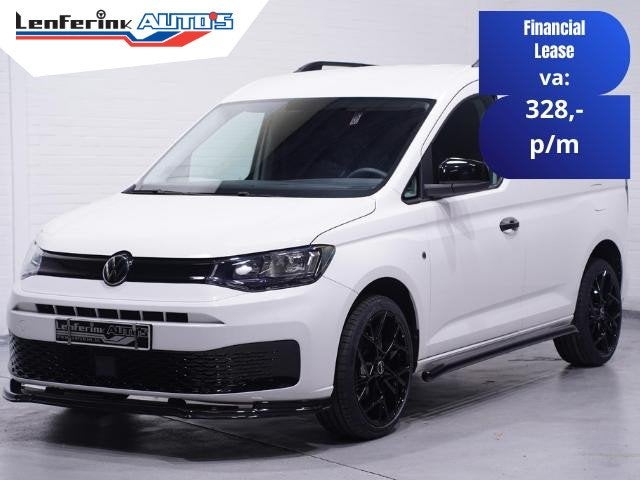 Volkswagen Caddy 1.5 TSI 115 pk BENZINE Black&White Edition, Auto's, Stof, Gebruikt, 4 cilinders, Volkswagen