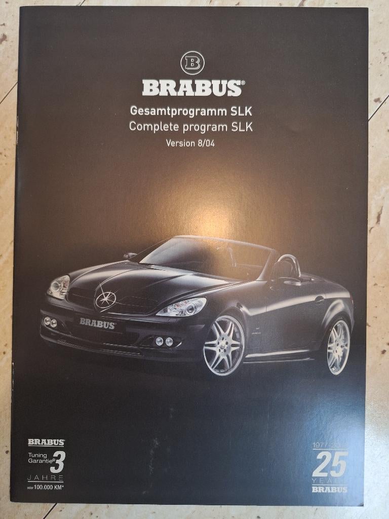 Mercedes SLK door Brabus 08/2004, Boeken, Ophalen of Verzenden, Zo goed als nieuw, Mercedes