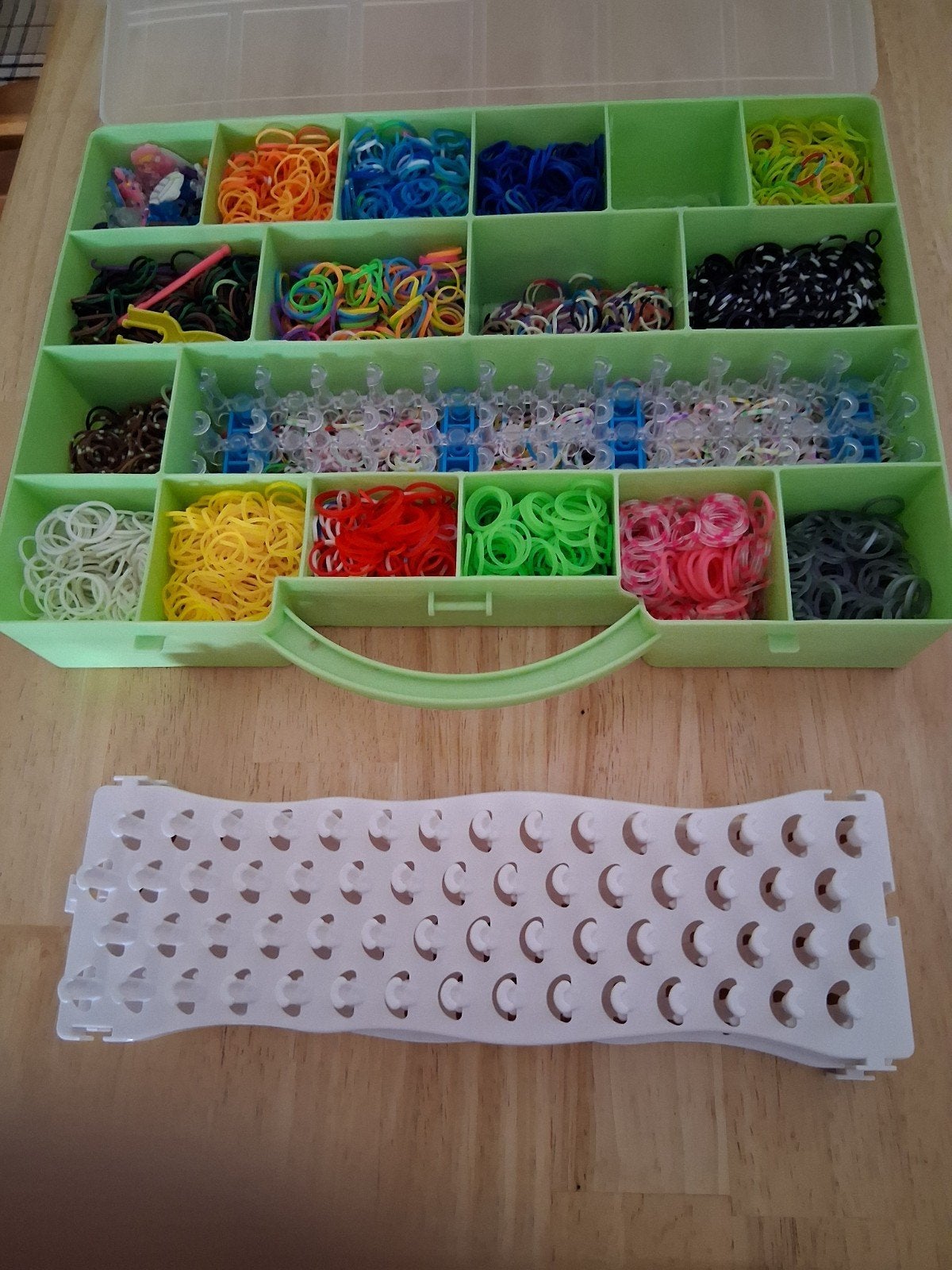 Grote set Loom elastiekjes, kralen en accessoires, Ophalen, Zo goed als nieuw, Overige typen