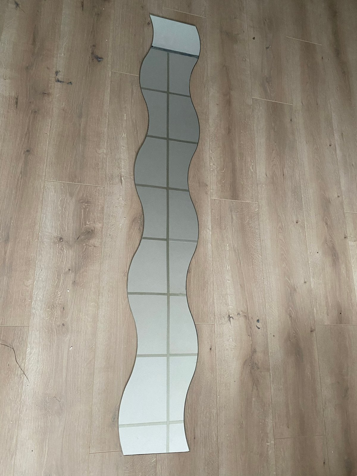 3x IKEA Krabb spiegel golvend design wandspiegel, Minder dan 50 cm, Ophalen of Verzenden, Zo goed als nieuw, Overige vormen