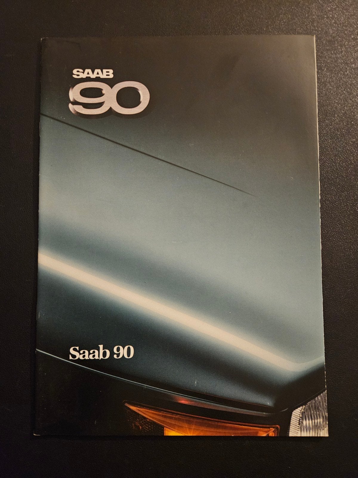 Brochure Saab 90 1986, Ophalen of Verzenden, Zo goed als nieuw, Overige merken