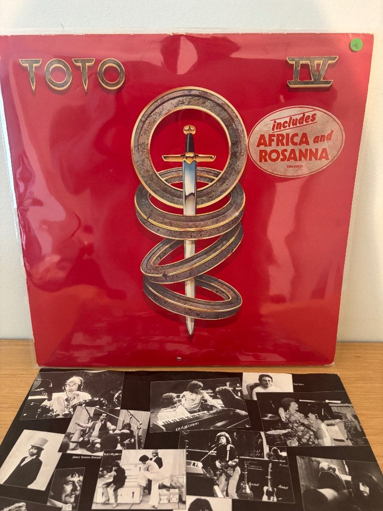 LP - Toto - IV, Cd's en Dvd's, Inclusief binnenhoes, Ophalen of Verzenden, Gebruikt, 12 inch