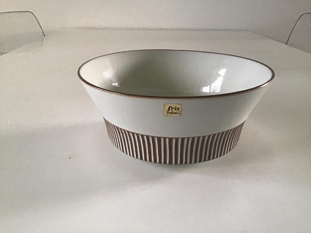 Vintage schaal Fris Edam Cleopatra; diameter 18 cm, Ophalen of Verzenden