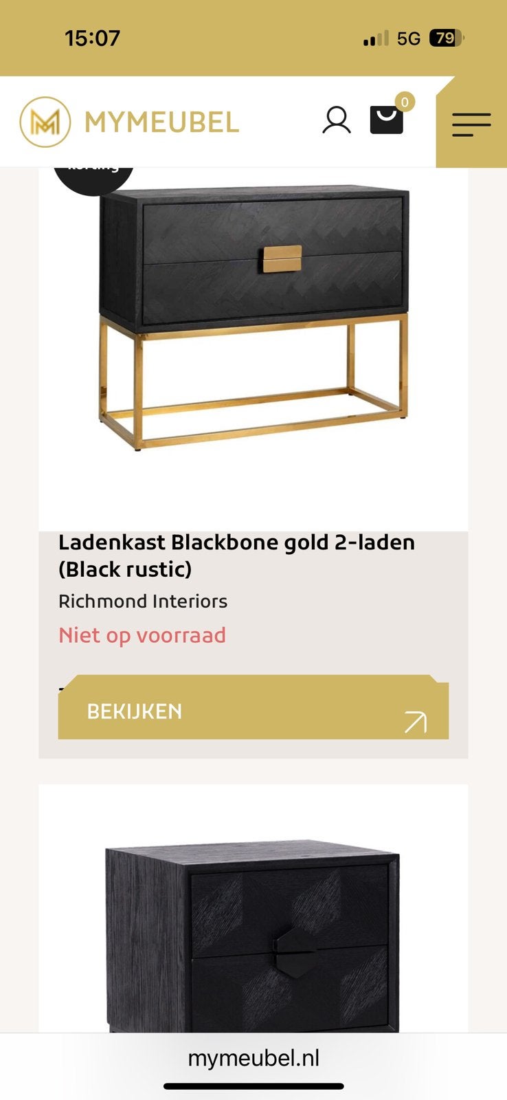 Mooie Richmond kast, Ophalen of Verzenden, Zo goed als nieuw, 65 cm of meer, 70 cm of meer